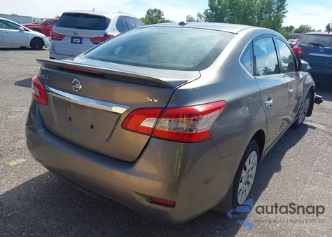 2015 Nissan Sentra Sv из США, поврежденный, VIN 3N1AB7AP1FY341282